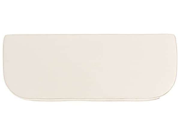 Havesofa Natur Rattan 2-personers 141 cm Off-white hynder Boheme-stil Indendørs og udendørs brug Havemøbler