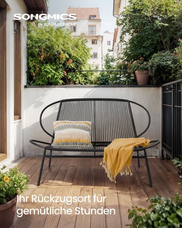 Havesofa fra Pe Rattan 70 x 138,5 x 79 cm