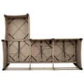 Miniatyrbillede 11 af 11: vidaXL loungestol med hynder og lænefunktion L-formet polyrattan beige