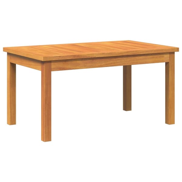 vidaXL M kaffebord 75x40x38 cm Solid Akasietre