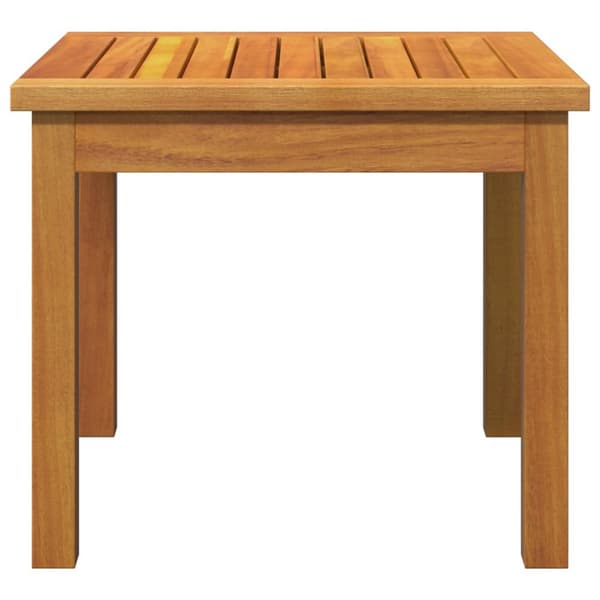 vidaXL Sidebord 45x45x38 cm Massivt Akasietre