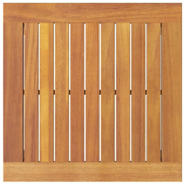 vidaXL Sidebord 45x45x38 cm Massivt Akasietre