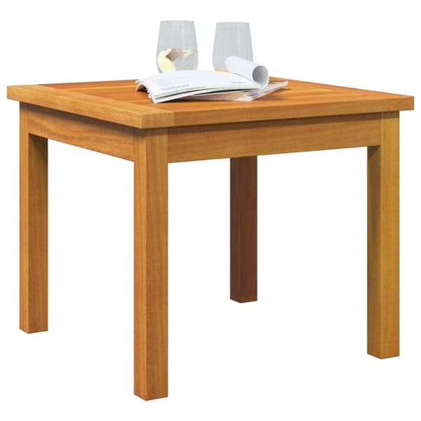 vidaXL Sidebord 45x45x38 cm Massivt Akasietre