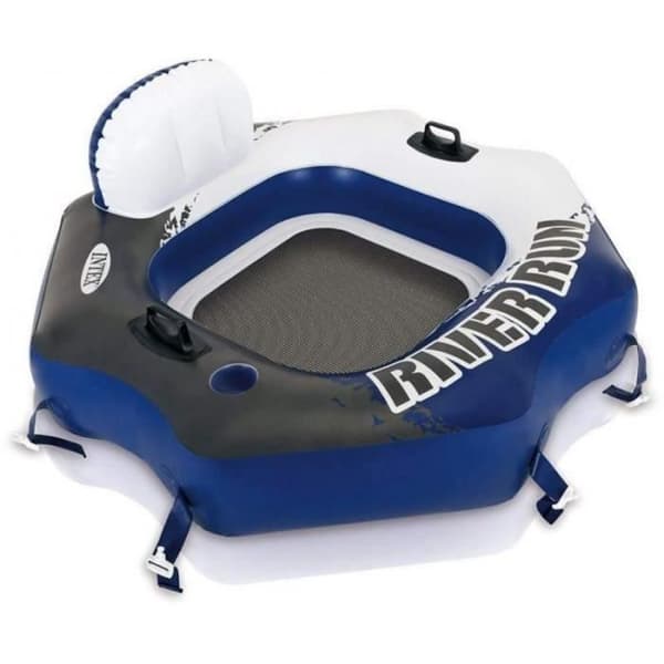 Pool - INTEX - River Run Connect Lounge - Blue - Plastic - Resin - Outdoor - Adult - 1 person