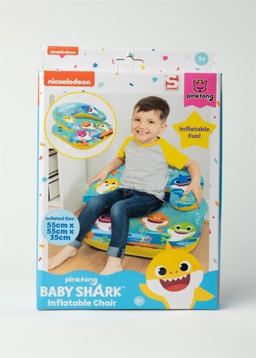 Luftsoffa - luftfåtölj Hipo *****Luftstol Baby Shark 55x55x35 57156