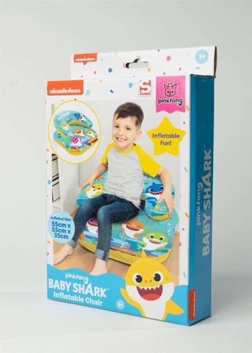 Luftsoffa - luftfåtölj Hipo *****Luftstol Baby Shark 55x55x35 57156