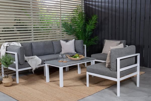FURNLUX ULKOSOHVA COPACABANA HARMAA & VALKOINEN 70CM