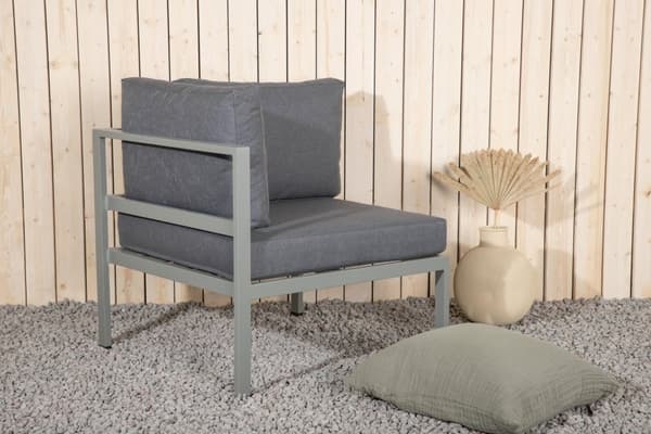 FURNLUX ULKOSOHVA COPACABANA HARMAA & HARMAANVIHREÄ 74CM