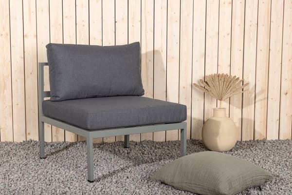 FURNLUX UTESOFFA COPACABANA GRÅ & GRÅGRÖN 70CM
