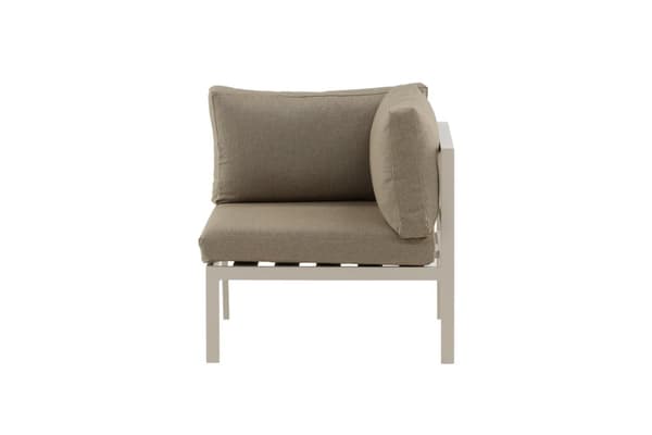 FURNLUX UTESOFFA COPACABANA BEIGE & VIT 70CM
