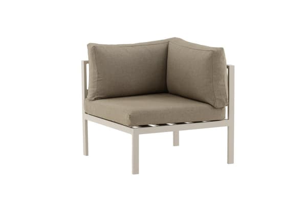 FURNLUX UTESOFFA COPACABANA BEIGE & VIT 70CM