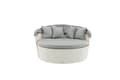 Miniatyrbillede 5 af 8: FURNLUX UDENDØRS SOFA PADOVA GRÅ & HVID 153CM