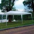 Miniatyrbild 2 av 4: Aktive Plast Gazebo, 300 x 600 x 255 cm, Stålrör 24/18/18 mm, Vit - 53992