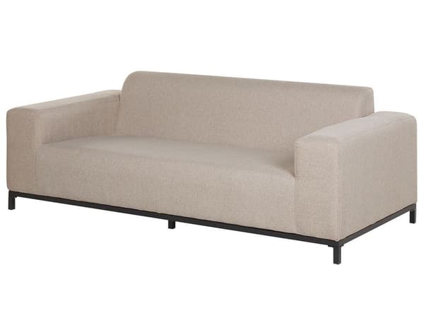 Puutarhasohva 3 hengelle ROVIGO Beige Lumarko!