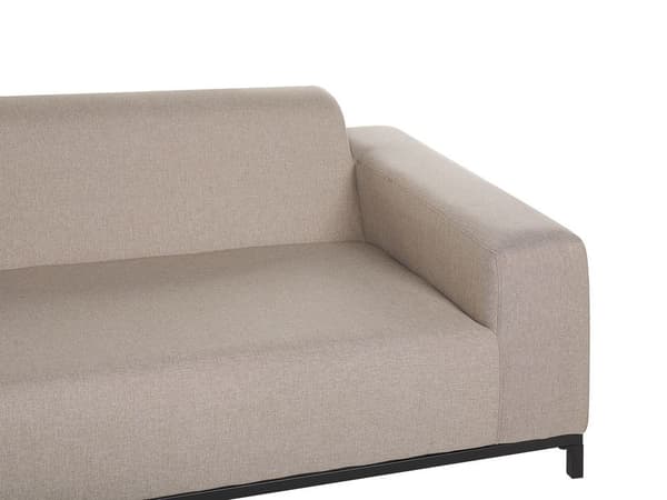 Puutarhasohva 3 hengelle ROVIGO Beige Lumarko!