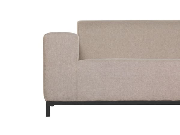 Puutarhasohva 3 hengelle ROVIGO Beige Lumarko!