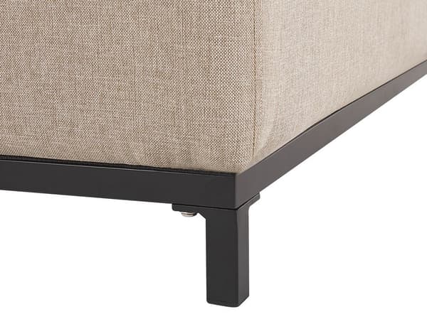 Puutarhasohva 3 hengelle ROVIGO Beige Lumarko!