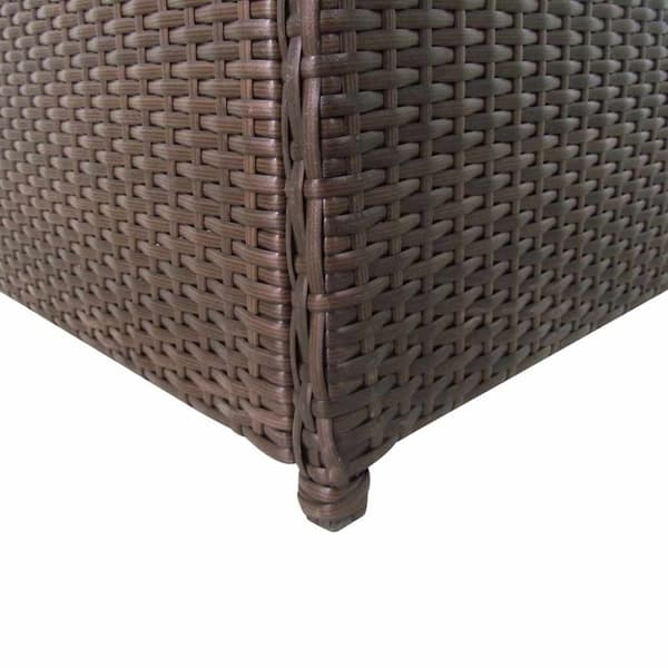 vidaXL Dynbox 120x50x60 cm konstrotting brun