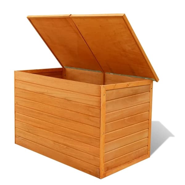 vidaXL Putekasse 126x72x72 cm tre