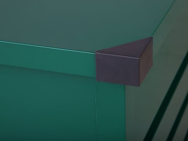 Ulkosäilytyslaatikko tummanvihreä teräs 165 x 70 x 67 cm lukittava 600 L vedenpitävä moderni tyyli