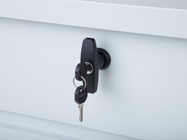 Udendørs Opbevaringsboks Lysegrå Galvaniseret Stål 400 L Industrihave
