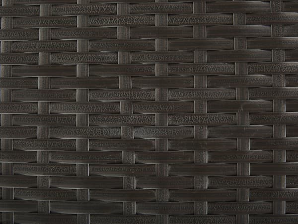 Hyndeboks Brun Polyrattan 126 x 46 cm Dekorativ Kæmpe Opbevaringsboks til Hynder og Havepuder Udendørs Terrasse Have Tilbehør
