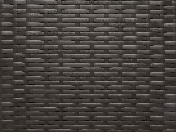 Hyndeboks Brun Polyrattan 155 x 75 cm Dekorativ Kæmpe Opbevaringsboks til Hynder og Havepuder Udendørs Terrasse Have Tilbehør