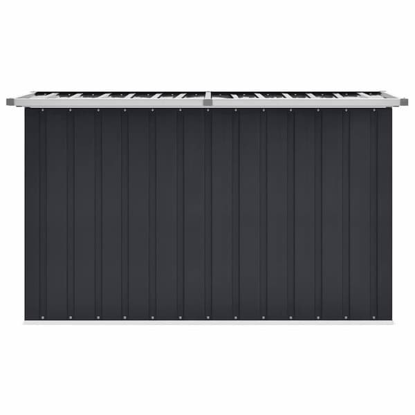vidaXL hyndeboks 149x99x93 cm antracitgrå