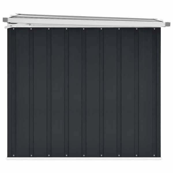 vidaXL hyndeboks 149x99x93 cm antracitgrå