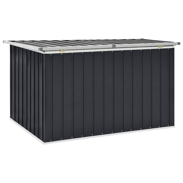 vidaXL hyndeboks 149x99x93 cm antracitgrå