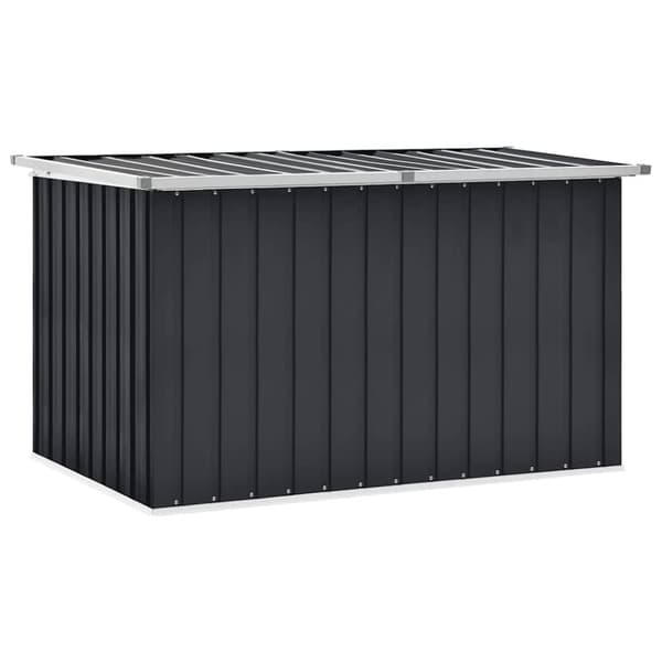 vidaXL Puutarhan varastoarkku antrasiitti 149x99x93 cm