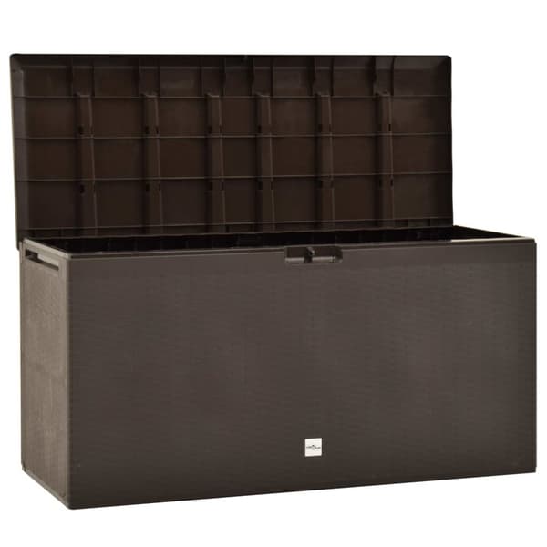 vidaXL Dynbox brun 114x47x60 cm