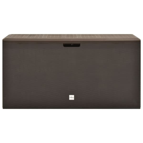 vidaXL Dynbox brun 114x47x60 cm