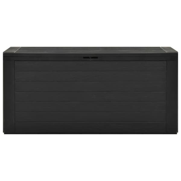 vidaXL Putekasse antrasitt 116x44x55 cm