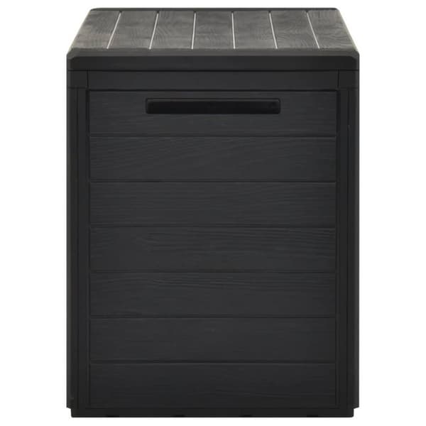 vidaXL Putekasse antrasitt 78x44x55 cm