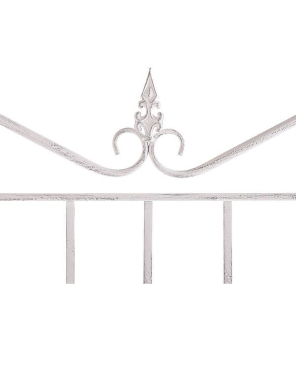 Haveplantereol Metal Lys Sort Udvendig 4 Retro Fritstående Hylder