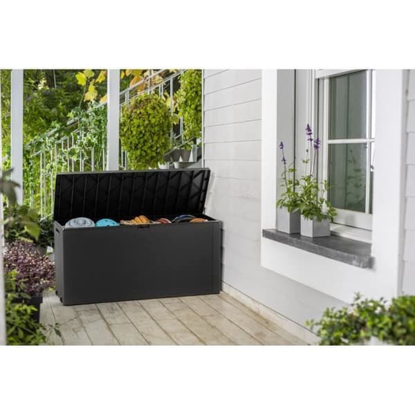 Trädgårdslåda - Emily 270L antracit
