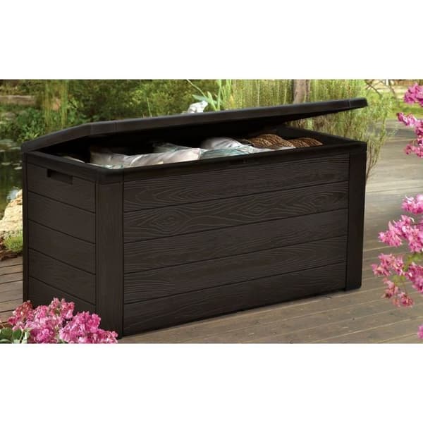 TOOD Hartslagringsstam - 300 L - Brun trä look - 120 x 46 x 58 cm