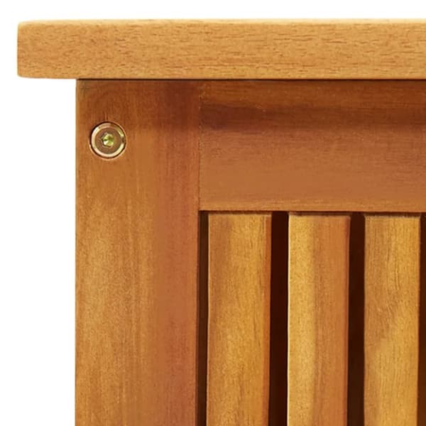 vidaXL Putekasse 113x50x58 cm heltre akasie