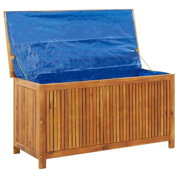 vidaXL Putekasse 113x50x58 cm heltre akasie