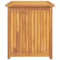 Miniatyrbild 6 av 10: vidaXL Trädgårdslåda 200x50x55 cm massiv teak