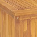 Miniatyrbild 9 av 10: vidaXL Trädgårdslåda 200x50x55 cm massiv teak
