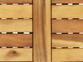 Miniatyrbild 11 av 11: Trädgård Förvaringslåda Ljust Akaciaträ 130 x 64 cm Lock Utomhus Möbler
