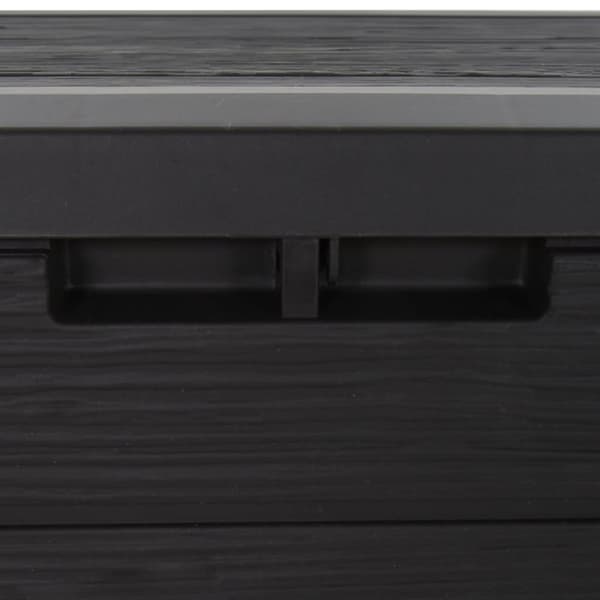 vidaXL Putekasse for hage brun 58,5x46x55 cm polypropylen