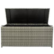 Dynbox i konstrotting 134x54x59cm - Grå