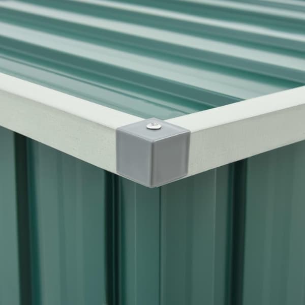 vidaXL Dynbox grön 149x99x93 cm
