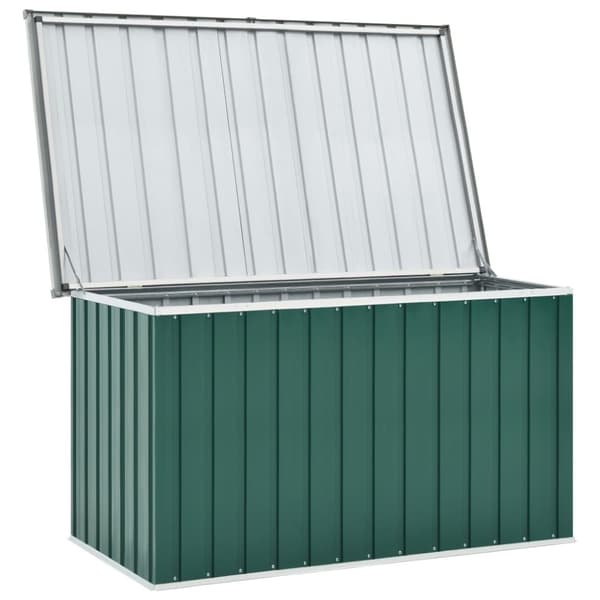 vidaXL Dynbox grön 149x99x93 cm