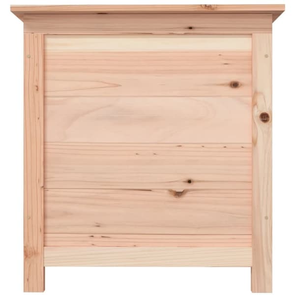 vidaXL Dynbox för trädgården 50x50x56 cm massivt granträ