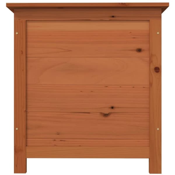 vidaXL Ulkotyynylaatikko ruskea 50x50x56 cm täysi kuusi