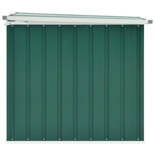 vidaXL opbevaringskasse til haven 149x99x93 cm grøn